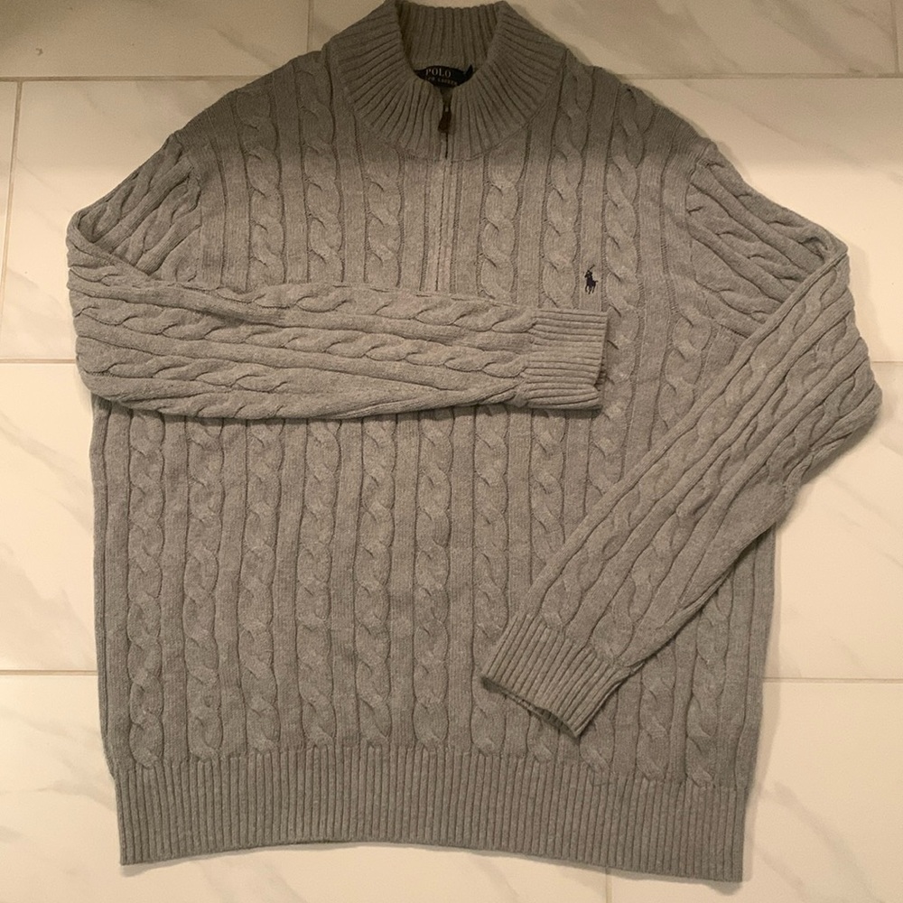 Men’s XLT 1/4 zip Polo Ralph Lauren sweater